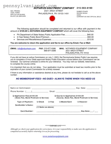 Fill a Valid Pennsylvania Public Application Form